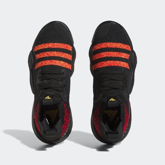 NWT adidas Mens Trae Young Basketball Shoes, black-scarlet-bold gold-Size 12.5 main image 8